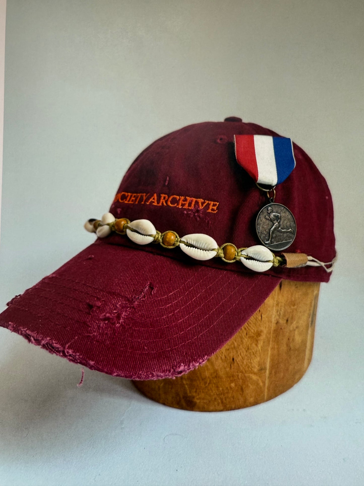 SOCIETY SECT CAP HARVARD/PUMPKIN