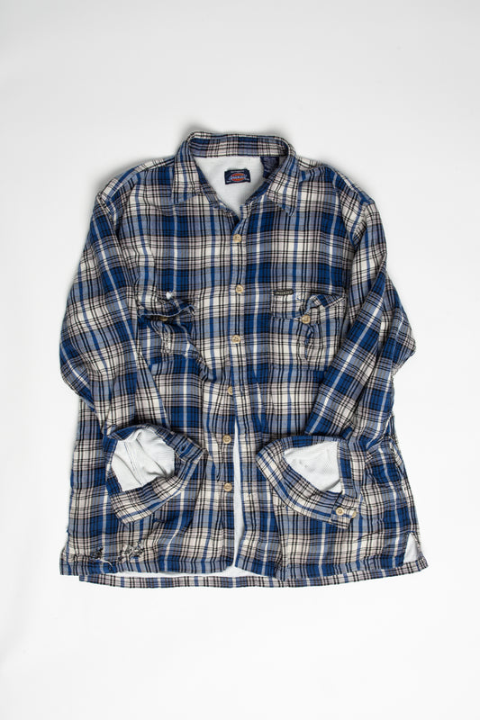 DICKIES WAFFLE LINED DESTROYED WORK SHIRT